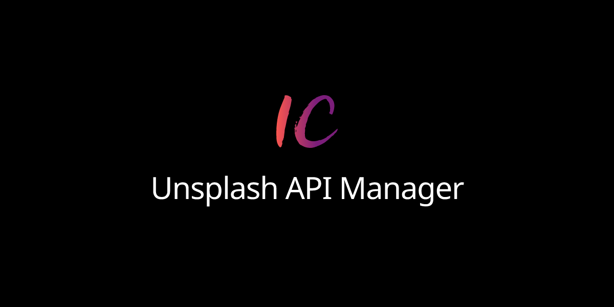 Unsplash API Manager